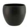Bloempotten Voor Binnen-DK Design plantenpot - Vinci - zwart mat - D19 x H22 cm