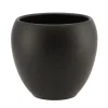 DK Design plantenpot - Vinci - zwart mat - D15 x H17 cm