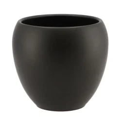 DK Design plantenpot - Vinci - zwart mat - D15 x H17 cm