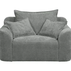 Loveseats-Leen Bakker Draaibare Loveseat Elsa - stof Eden - grijs