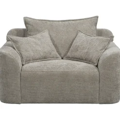 Loveseats-Leen Bakker Draaibare Loveseat Elsa - stof Eden - taupe