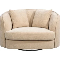 Leen Bakker Draaibare Loveseat Enzio - stof Elephant - beige