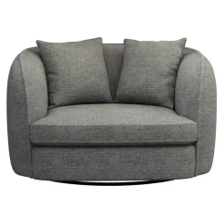 Loveseats-Leen Bakker Draaibare Loveseat Enzio - stof Wandy - grijs