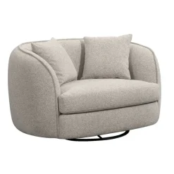 Loveseats-Leen Bakker Draaibare Loveseat Enzio - stof Sirena - greige