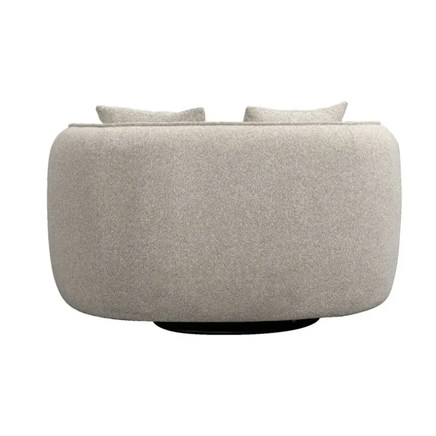 Loveseats-Leen Bakker Draaibare Loveseat Enzio - stof Sirena - greige