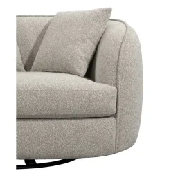 Loveseats-Leen Bakker Draaibare Loveseat Enzio - stof Sirena - greige