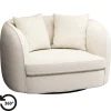 Leen Bakker Draaibare Loveseat Enzio - stof Sirena - crème
