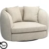 Loveseats-Leen Bakker Draaibare Loveseat Enzio - stof Wandy - champagne