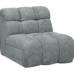 Fauteuils-Leen Bakker Draaifauteuil Beau - stof Raven - grijs