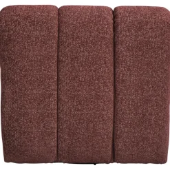 Fauteuils-Leen Bakker Draaifauteuil Beau - stof Raven - wijnrood
