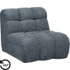 Fauteuils-Leen Bakker Draaifauteuil Beau - stof Raven - donkerblauw