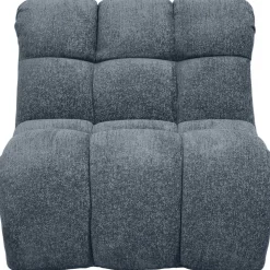 Fauteuils-Leen Bakker Draaifauteuil Beau - stof Raven - donkerblauw