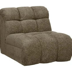 Leen Bakker Draaifauteuil Beau - stof Raven - bruin