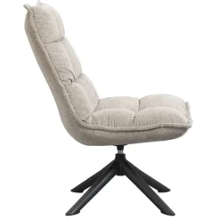 Leen Bakker Draaifauteuil Clayton - taupe