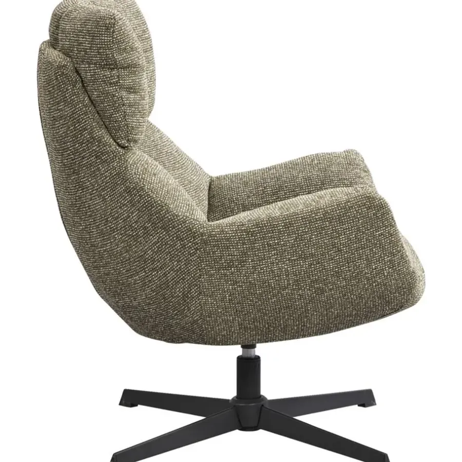 Leen Bakker Draaifauteuil Hidde - groen