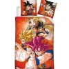 Kinderdekbedovertrekken-Dragon Ball Z Dekbedovertrek, Z Warrior - Eenpersoons - 140 x 200 - Polyester