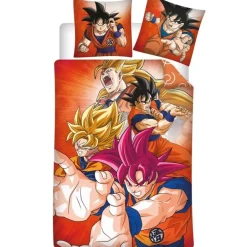 Kinderdekbedovertrekken-Dragon Ball Z Dekbedovertrek, Z Warrior - Eenpersoons - 140 x 200 - Polyester