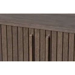Giga Living Dressoir Donker Eikenhout - 140x45x76cm - Meta