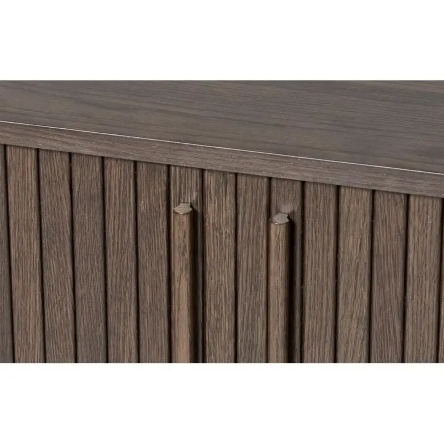 Giga Living Dressoir Donker Eikenhout - 140x45x76cm - Meta