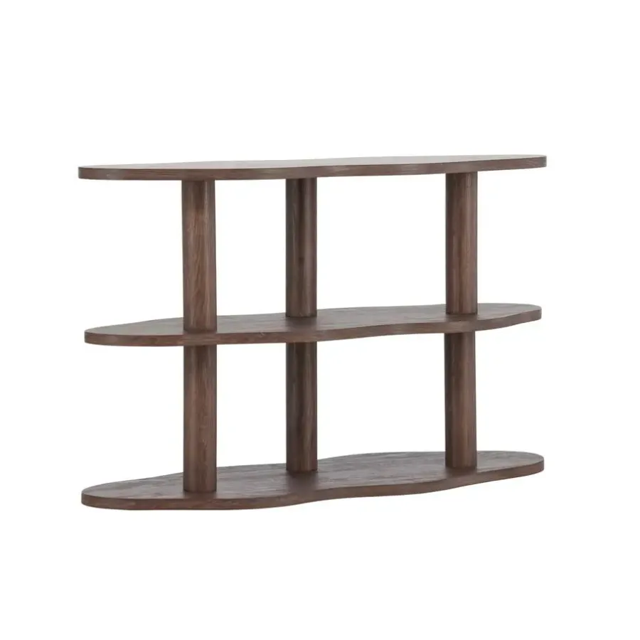 Dressoirs-Fjôrd Dressoir Donkerbruin - 120x45x75cm - Moln