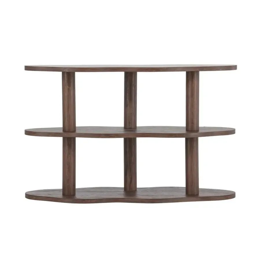 Dressoirs-Fjôrd Dressoir Donkerbruin - 120x45x75cm - Moln