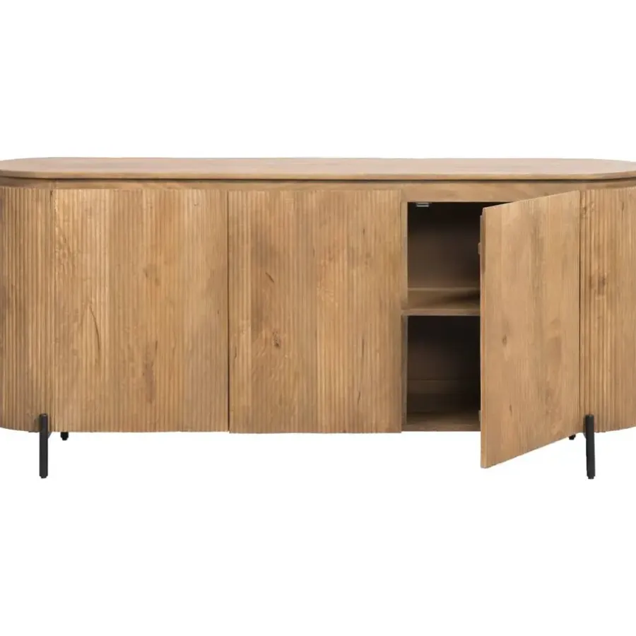 Dressoirs-Leen Bakker Dressoir Vito - lichtbruin - 81x180x43 cm