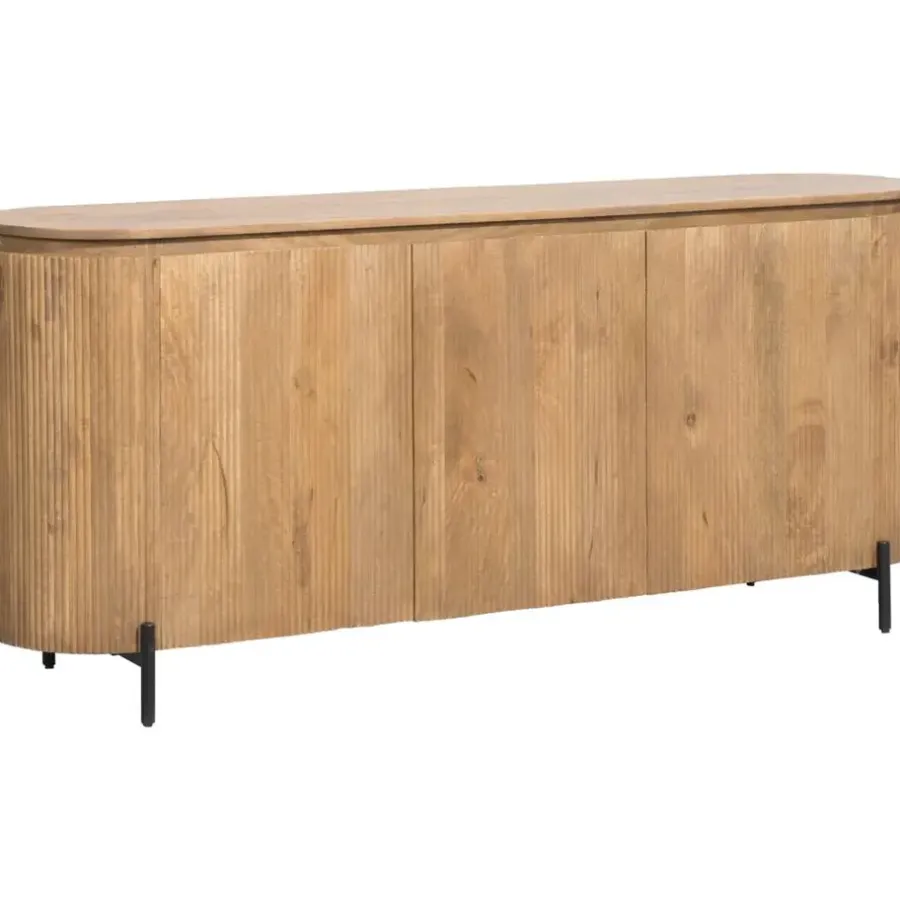 Dressoirs-Leen Bakker Dressoir Vito - lichtbruin - 81x180x43 cm