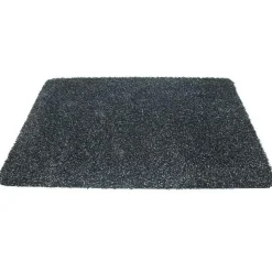 Merkloos Droogloopmat - antislip - antraciet - 40 x 60 cm - Deurmat
