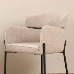 DS4U - Mira eetkamerstoel boucle - zand
