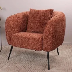 Fauteuils-DS4U - Olan fauteuil - kastanje