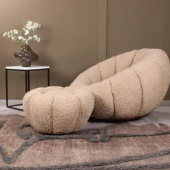 DS4U - Olivia fauteuil set teddy - beige