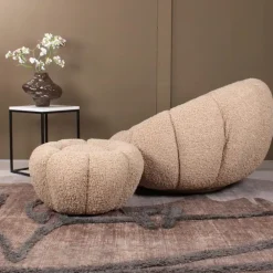DS4U - Olivia fauteuil set teddy - beige