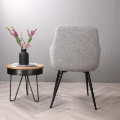 DS4U - Ravi 3.0 eetkamerstoel boucle - grijs