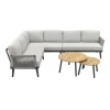 Van der Garde Tuinmeubelen - Premium Durban/mindo loungeset - hoekbank - 3-delig
