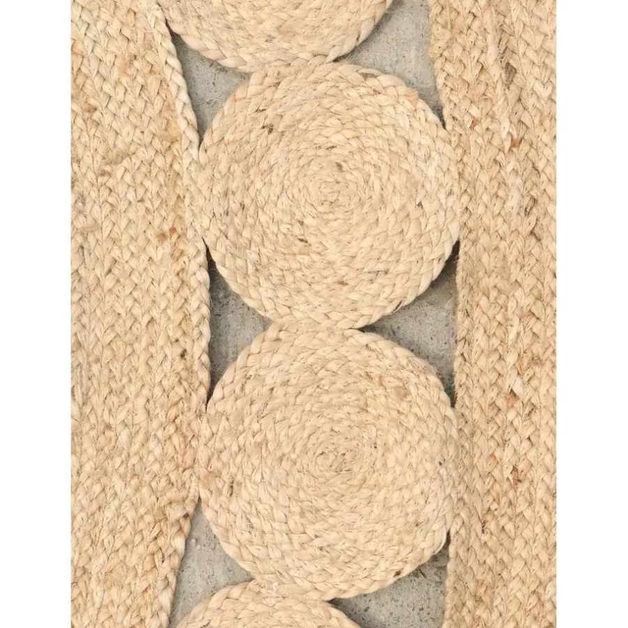 Vloerkleden Kinderkamer|Jute Vloerkleden-Dutch Lifestyle - Jute - Vloerkleed - 150x150 cm - Beige
