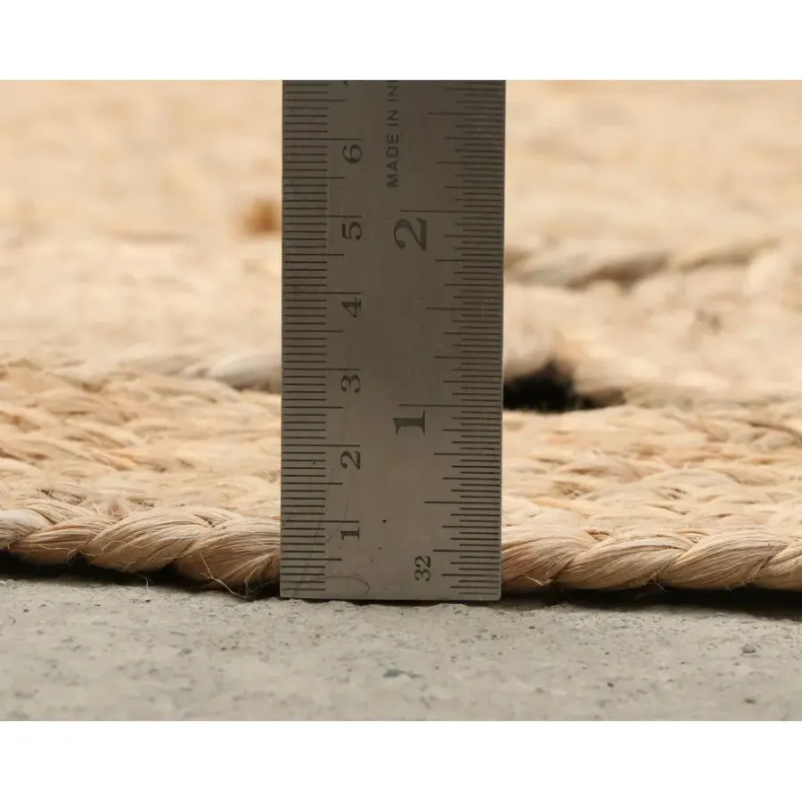 Vloerkleden Kinderkamer|Jute Vloerkleden-Dutch Lifestyle - Jute - Vloerkleed - 150x150 cm - Beige