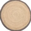 Dutch Lifestyle - Jute - Vloerkleed - 150x150 cm - Beige