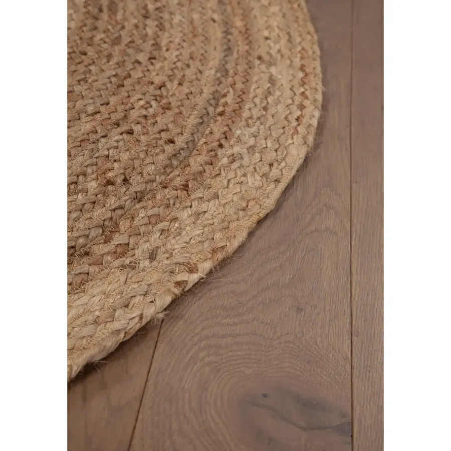 Dutch Lifestyle - Jute - Vloerkleed - 200 x 200cm - Beige