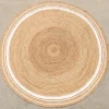 Vloerkleden Kinderkamer|Jute Vloerkleden-Dutch Lifestyle - Jute - Vloerkleed - 200x200 - Beige
