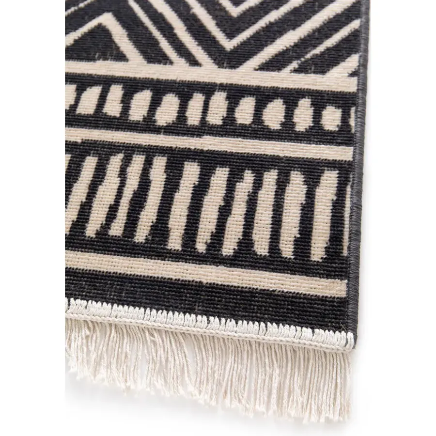 Vloerkleden Kinderkamer-Dutch Lifestyle - Katoen - Vloerkleed - 160x230cm - Zwart
