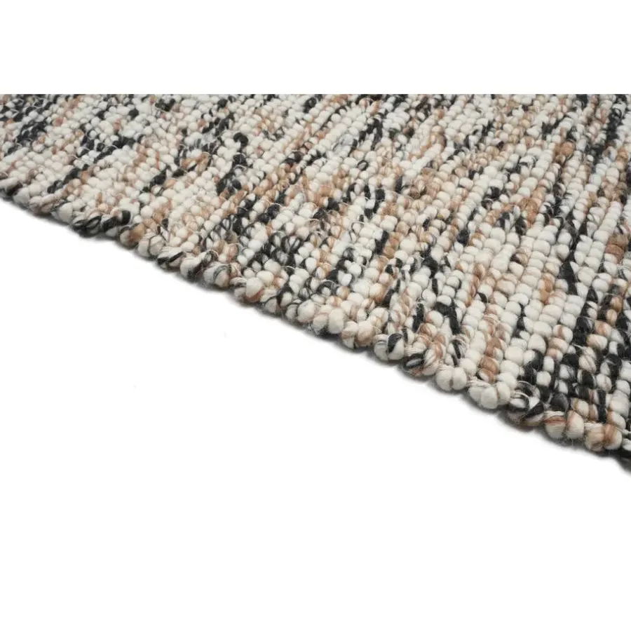 Dutch Lifestyle - Polyester - Vloerkleed - 195x300cm - Zwart