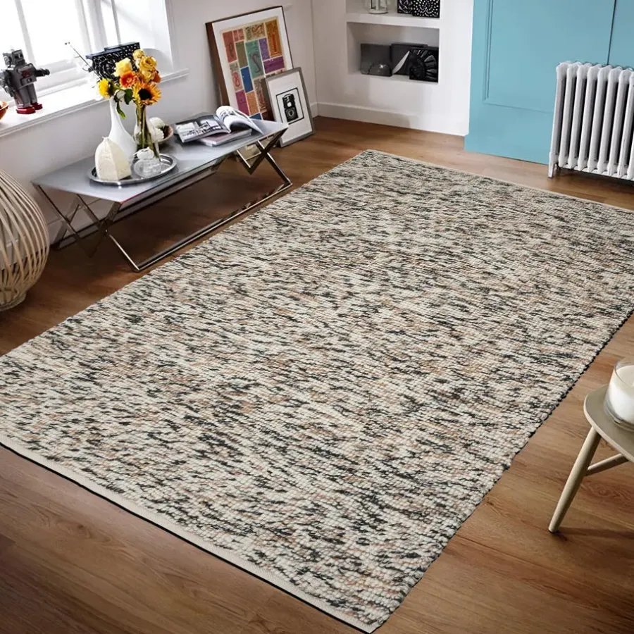 Dutch Lifestyle - Polyester - Vloerkleed - 160x230cm - Zwart