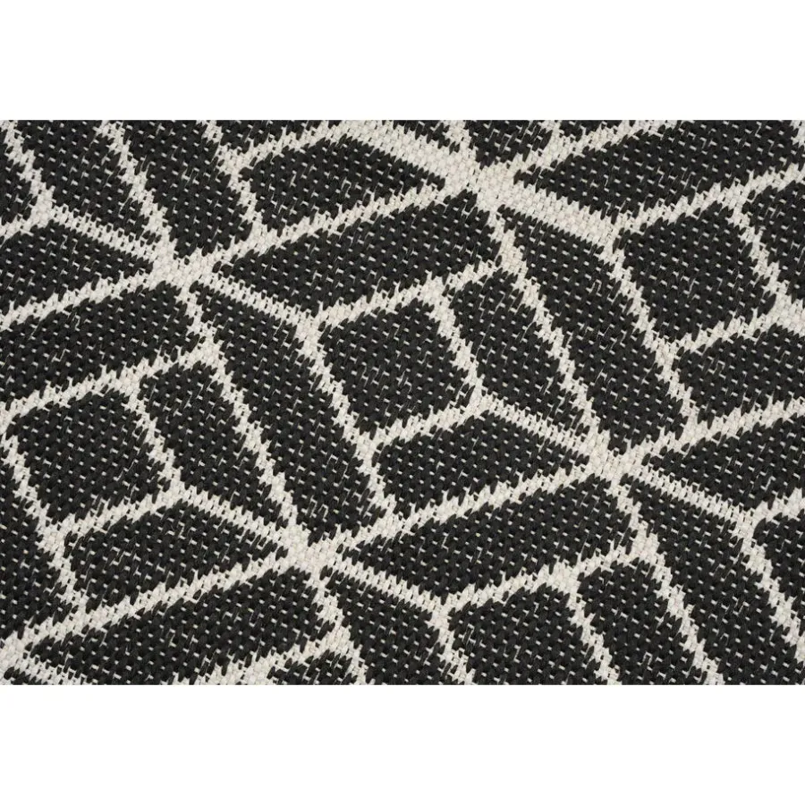 Dutch Lifestyle - Polyester - Vloerkleed - 135x230cm - Zwart