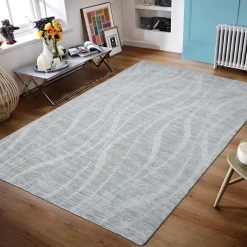 Vloerkleden Kinderkamer-Dutch Lifestyle - Polyester - Vloerkleed - 195x300cm - Grijs