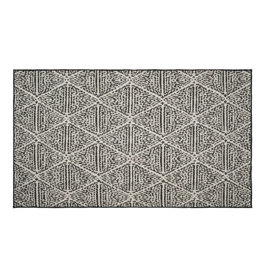 Dutch Lifestyle - Polyester - Vloerkleed - 135x230cm - Zwart