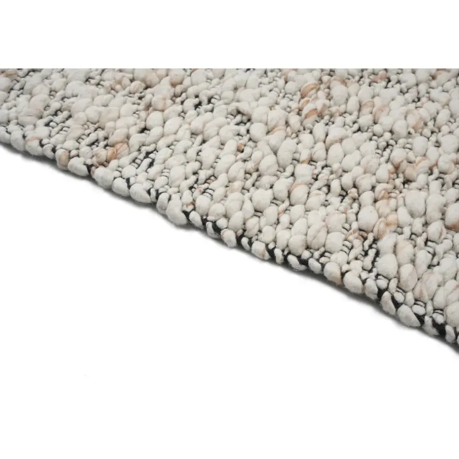 Dutch Lifestyle - Polyester - Vloerkleed - 160x230cm - Beige