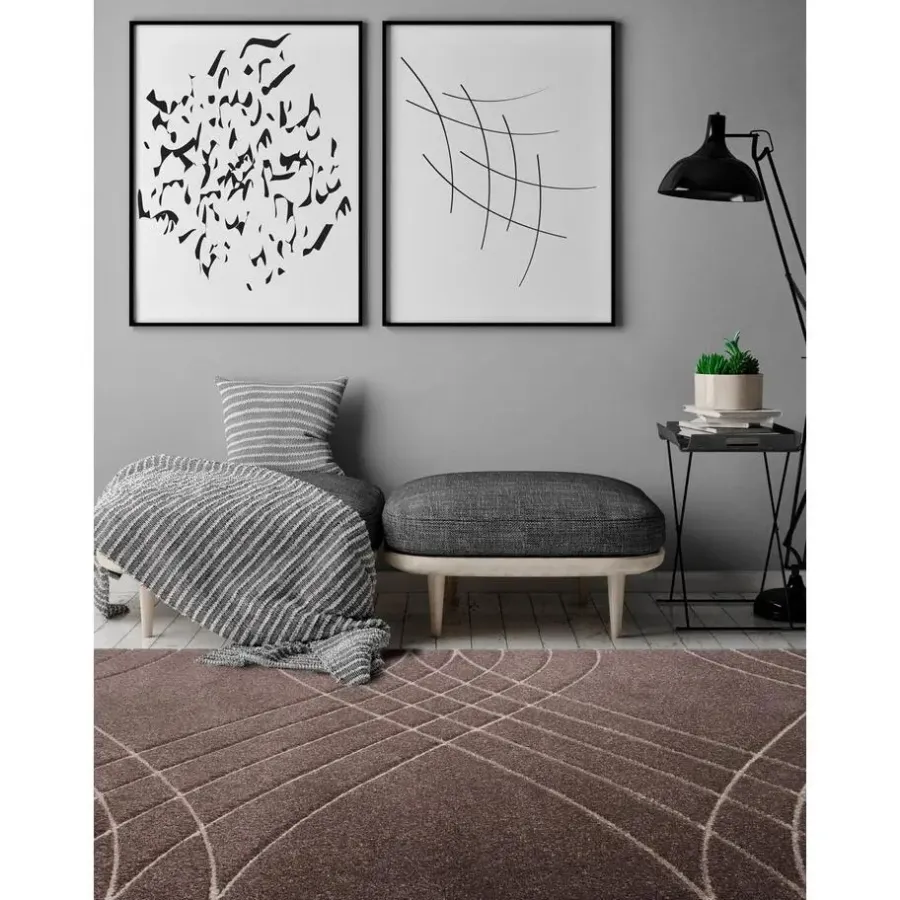 Vloerkleden Kinderkamer-Dutch Lifestyle - Polypropyleen - Vloerkleed - 230x160cm - Bruin