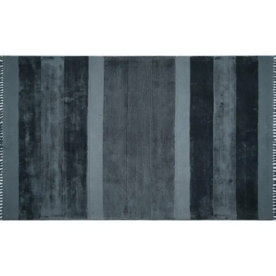 Vloerkleden Kinderkamer-Dutch Lifestyle - Viscose - Vloerkleed - 195x300cm - Zwart