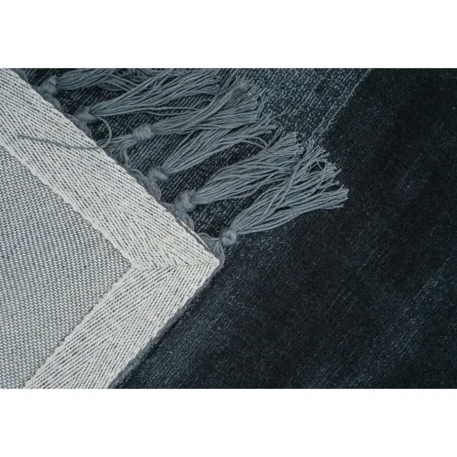 Vloerkleden Kinderkamer-Dutch Lifestyle - Viscose - Vloerkleed - 195x300cm - Zwart