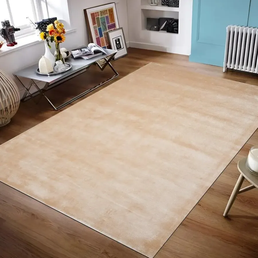 Vloerkleden Kinderkamer-Dutch Lifestyle - Viscose - Vloerkleed - 195x300cm - Beige